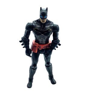 Batman Action Figure Mattel 2018 6" Collectible DC Comics Black & Red